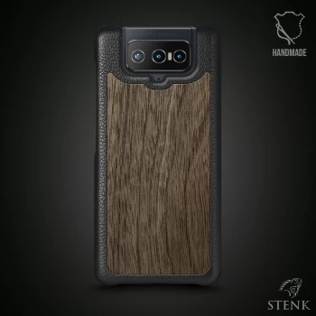 Накладка Stenk WoodBacker для ASUS ZenFone 8 Flip