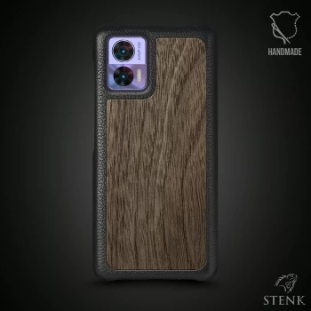 Накладка Stenk WoodBacker для Motorola Edge 30 Neo