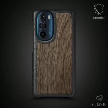 Накладка Stenk WoodBacker для Motorola Edge 30 Pro