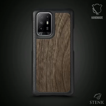 Накладка Stenk WoodBacker для OPPO Reno 5 Z 5G