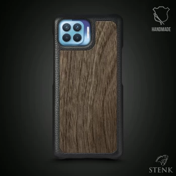 Накладка Stenk WoodBacker для OPPO Reno4 Lite