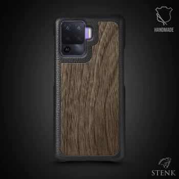 Накладка Stenk WoodBacker для OPPO Reno5 Lite