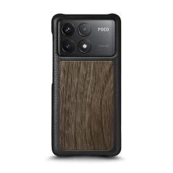 Накладка Stenk WoodBacker для Xiaomi Poco F6 Pro