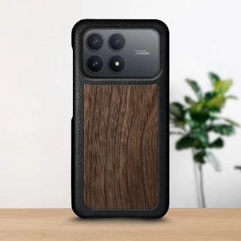 Накладка Stenk WoodBacker для Xiaomi Poco F8 Pro