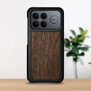 Накладка Stenk WoodBacker для Xiaomi Poco F8 Ultra
