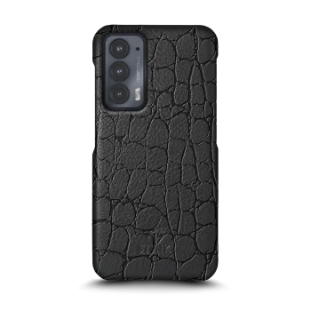 Накладка Stenk Reptile Cover для Motorola Edge 20 Чорна