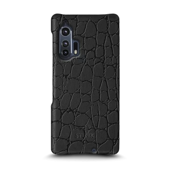 Накладка Stenk Reptile Cover для Motorola Edge+ (2020) Чорна