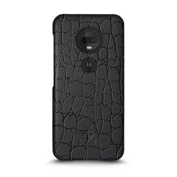 Накладка Stenk Reptile Cover для Motorola Moto G7 Plus Чорна