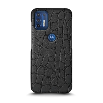 Накладка Stenk Reptile Cover для Motorola Moto G9 Plus Чорна