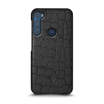 Накладка Stenk Reptile Cover для Motorola One Fusion Plus Чорна