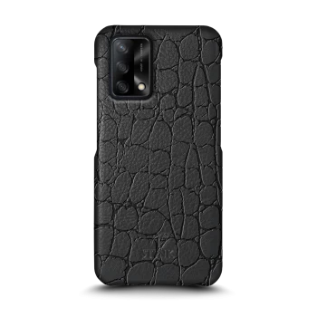 Накладка Stenk Reptile Cover для OPPO A74 Чорна