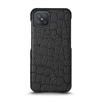 Накладка Stenk Reptile Cover для OPPO A92s Чорна