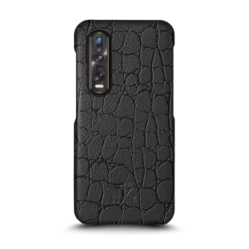 Накладка Stenk Reptile Cover для OPPO Find X2 Pro Lamborghini Чорна