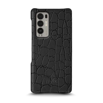 Накладка Stenk Reptile Cover для OPPO Find X3 Neo Чорна