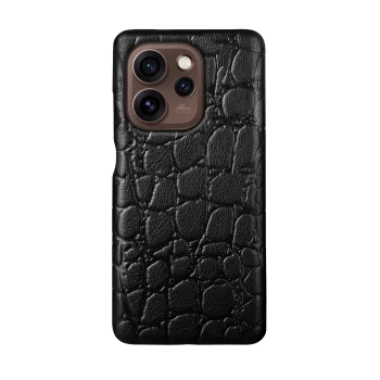 Накладка Stenk Reptile Cover для OPPO Reno15 Pro Чорна