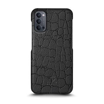 Накладка Stenk Reptile Cover для OPPO Reno4 5G Чорна