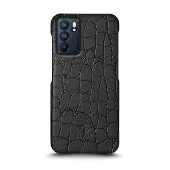 Накладка Stenk Reptile Cover для OPPO Reno6 5G Чорна