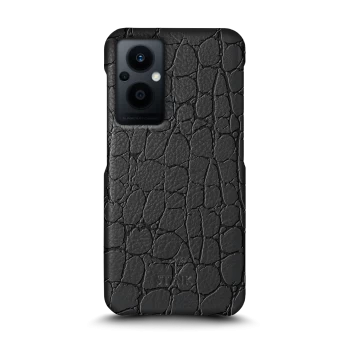 Накладка Stenk Reptile Cover для OPPO Reno8 Lite 5G Чорна