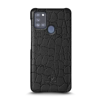 Накладка Stenk Reptile Cover для Samsung Galaxy A21s Чорна