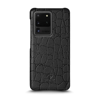 Накладка Stenk Reptile Cover для Samsung Galaxy S20 Ultra Чорна