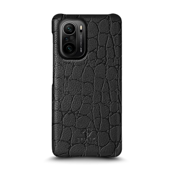 Накладка Stenk Reptile Cover для Xiaomi Poco F3 Чорна