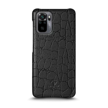 Накладка Stenk Reptile Cover для Xiaomi Redmi Note 10 Чорна