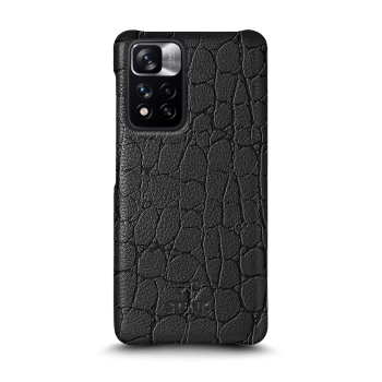 Накладка Stenk Reptile Cover для Xiaomi Redmi Note 11 Pro Plus 5G Чорна