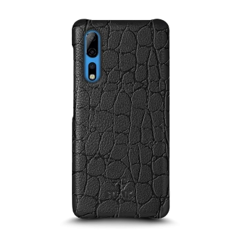 Накладка Stenk Reptile Cover для ZTE Axon 10 Pro Чорна