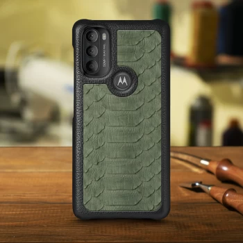 Накладка Stenk ExBacker Python Scales для Motorola Moto G71 5G